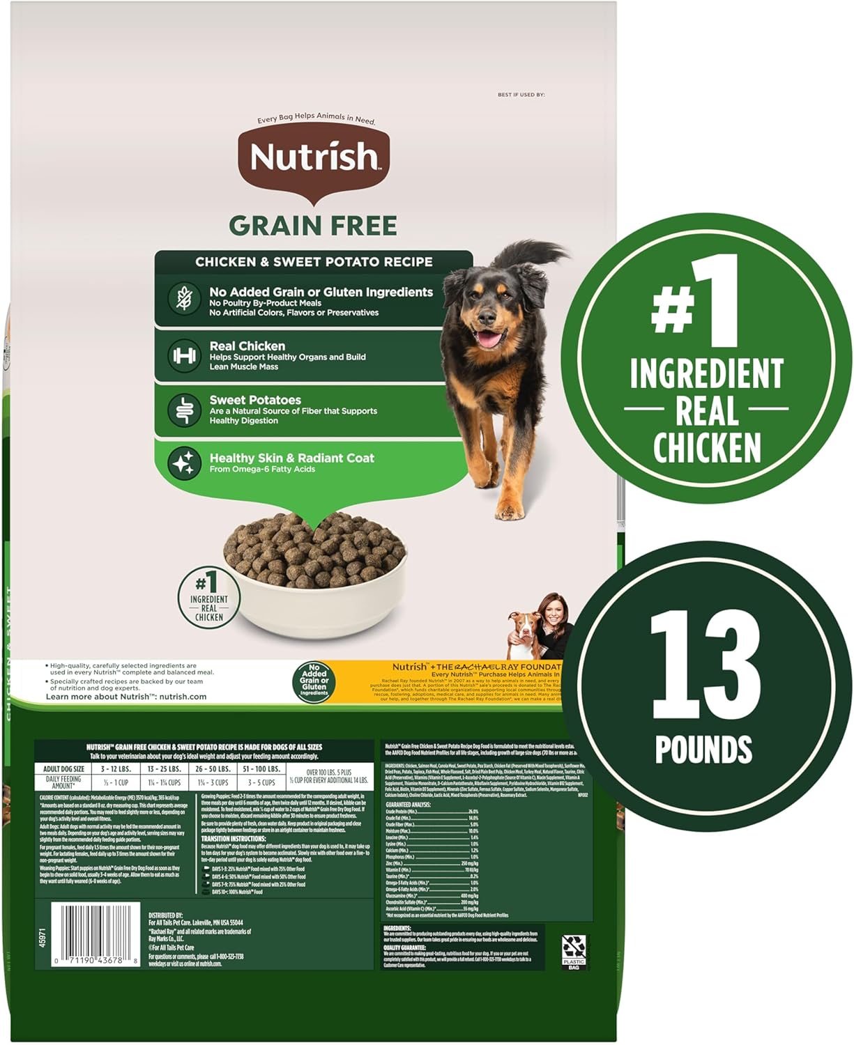 Grain-Free Chicken & Sweet Potato Dry Dog Food