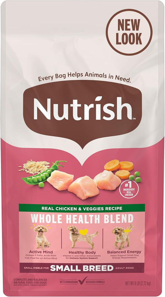 Little Bites Small Breed Dry Dog Food – Chicken & Veggies