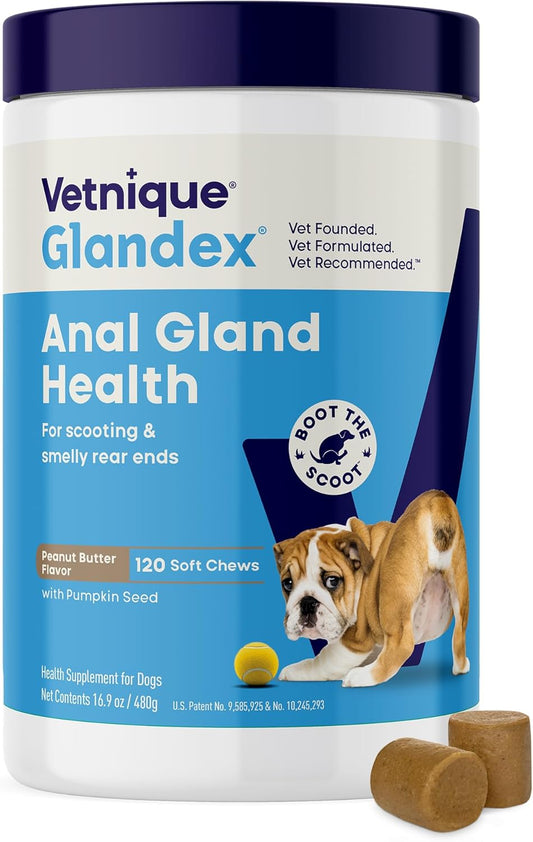 Glandex “Boot the Scoot” Pumpkin Soft Chews