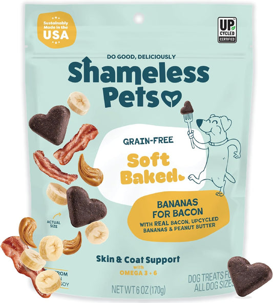 Pets Bananas for Bacon Soft-Baked Dog Treats