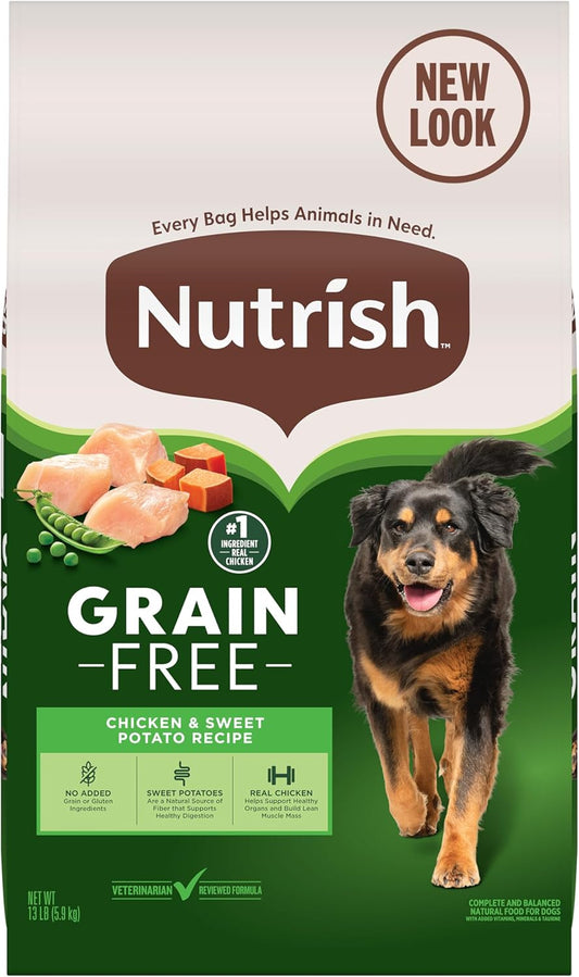 Grain-Free Chicken & Sweet Potato Dry Dog Food