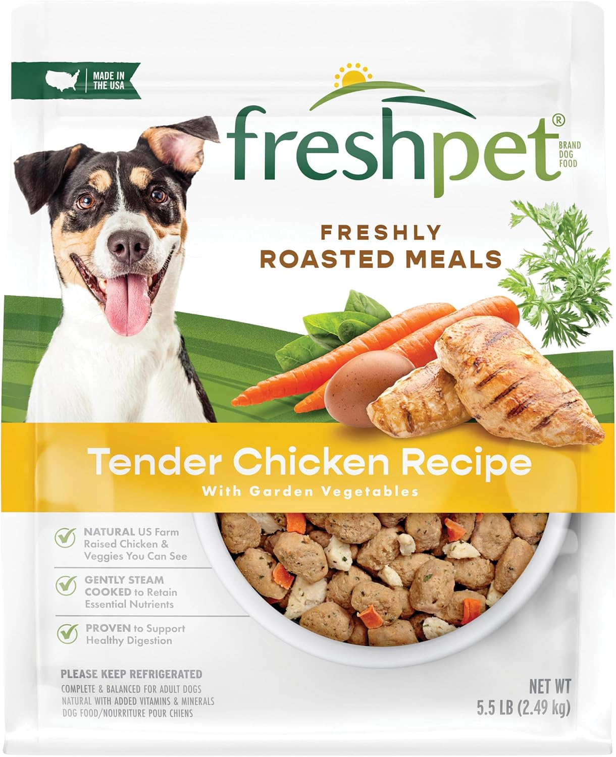 Roasted Meals – Fresh Chicken, Carrots & Spinach